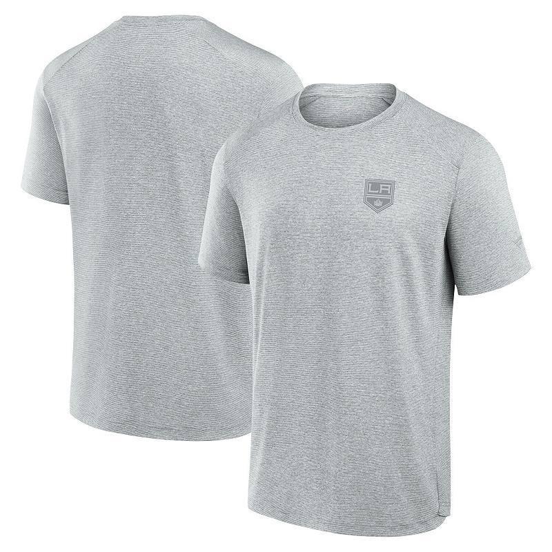 Mens Fanatics Signature Gray Pittsburgh Penguins Front Office Tech T-Shirt Product Image