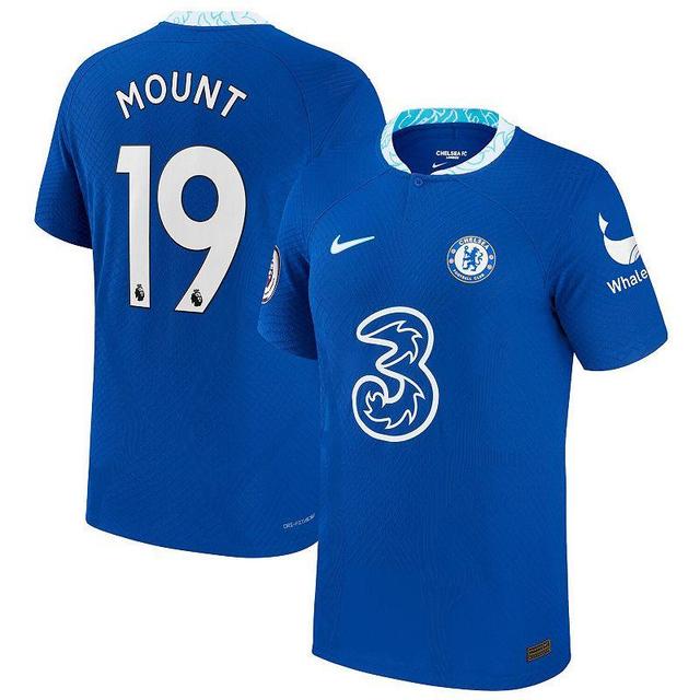 Mens Nike Mason Mount Blue Chelsea 2022/23 Home Authentic Jersey Product Image