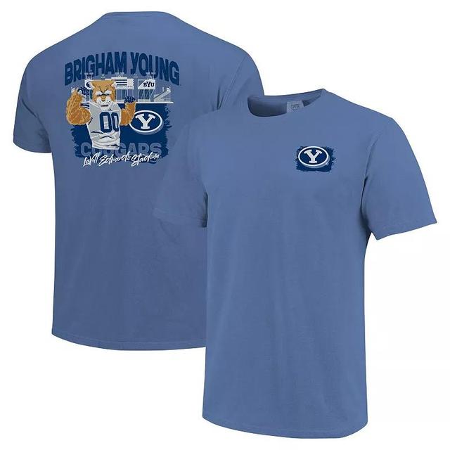 Mens Royal BYU Cougars Hyperlocal Comfort Colors T-Shirt Product Image