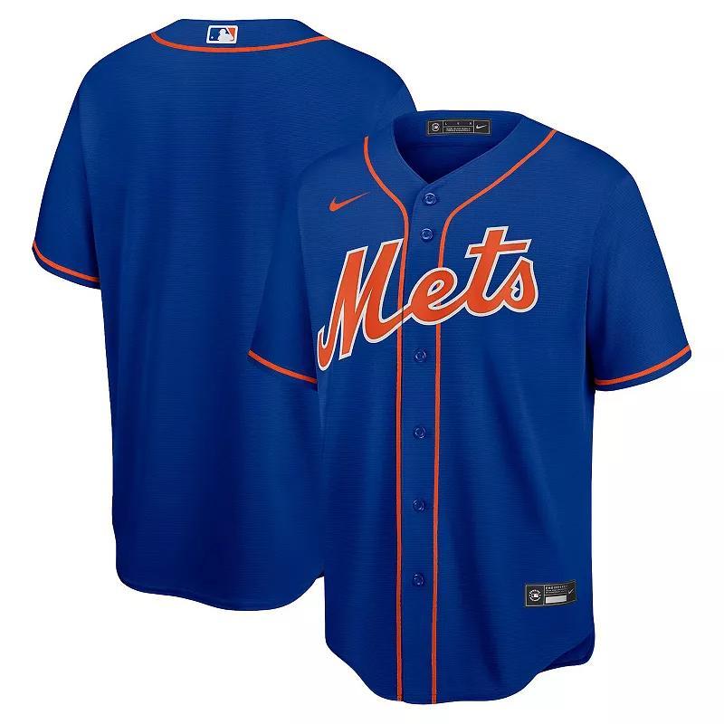 Mens Nike Royal New York Mets Big & Tall Alternate Replica Team Jersey Product Image