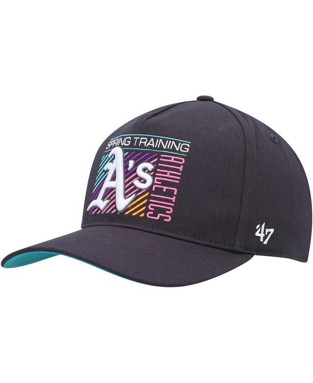 Mens 47 Brand Charcoal Oakland Athletics 2023 Spring Training Reflex Hitch Snapback Hat Product Image