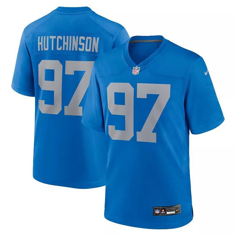 Mens Nike Aidan Hutchinson Detroit Lions Alternate Game Jersey Product Image