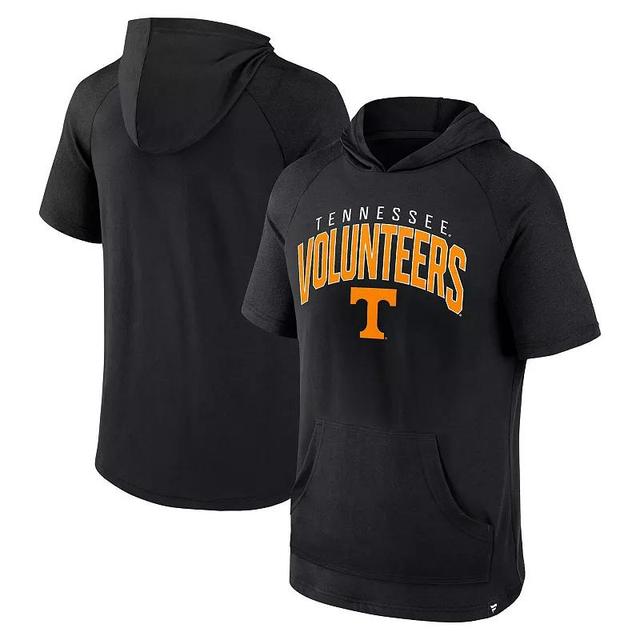 Mens Fanatics Branded Tennessee Volunteers Double Arch Raglan Short Sleeve Hoodie T-Shirt Product Image