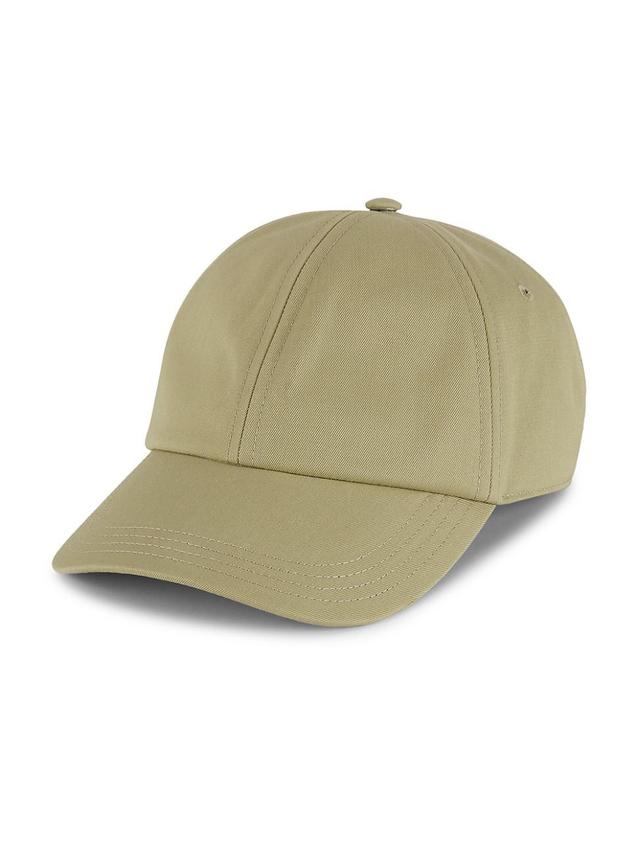 Mens Check-Lined Baseball Cap Product Image