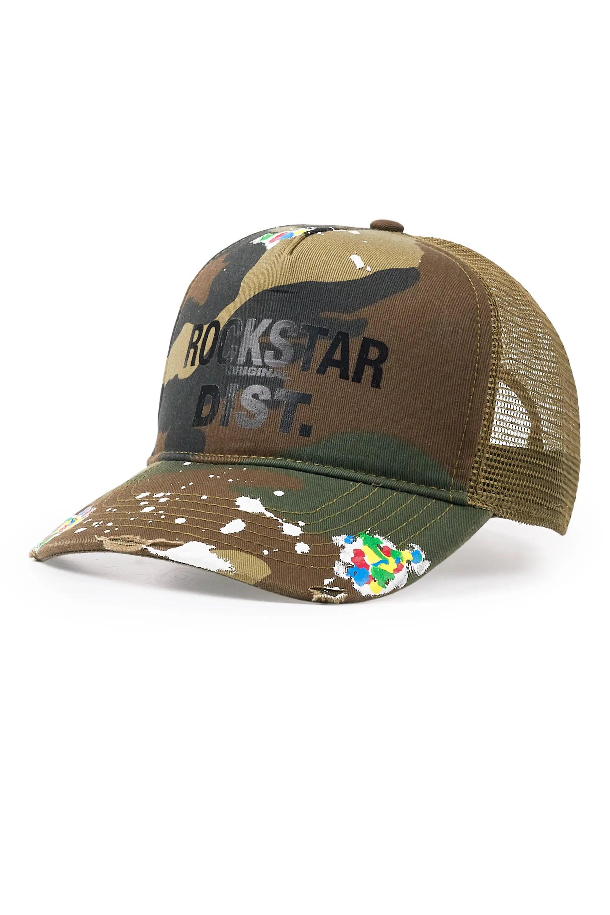 Neptune Camo Trucker Hat Male Product Image