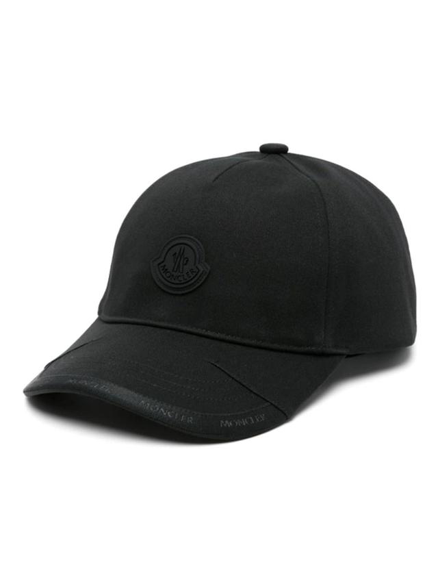 Logo-patch Cotton Cap In Black Product Image