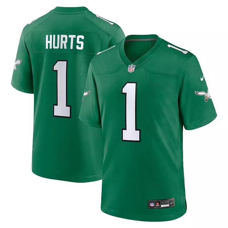 Jalen Hurts Philadelphia Eagles Nike Men's NFL Game Football Jersey Product Image