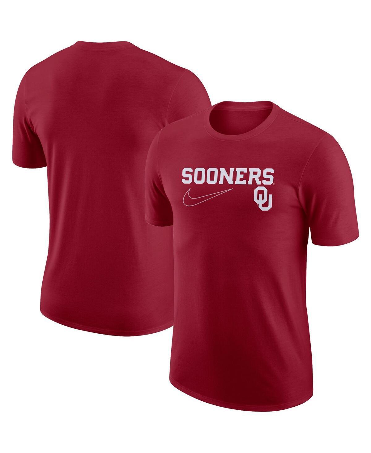 Mens Nike Crimson Oklahoma Sooners Swoosh Max90 T-Shirt Product Image