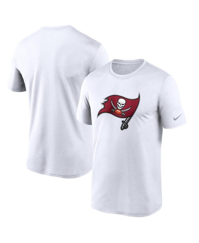 Mens Nike White Tampa Bay Buccaneers Logo Essential Legend Performance T-Shirt Product Image