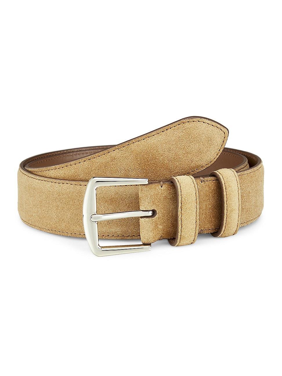 Mens Basic Suede Belt Product Image