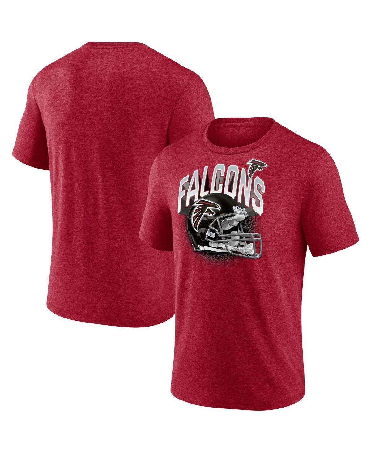 Mens Fanatics Branded Heathered Atlanta Falcons End Around Tri-Blend T-Shirt Product Image