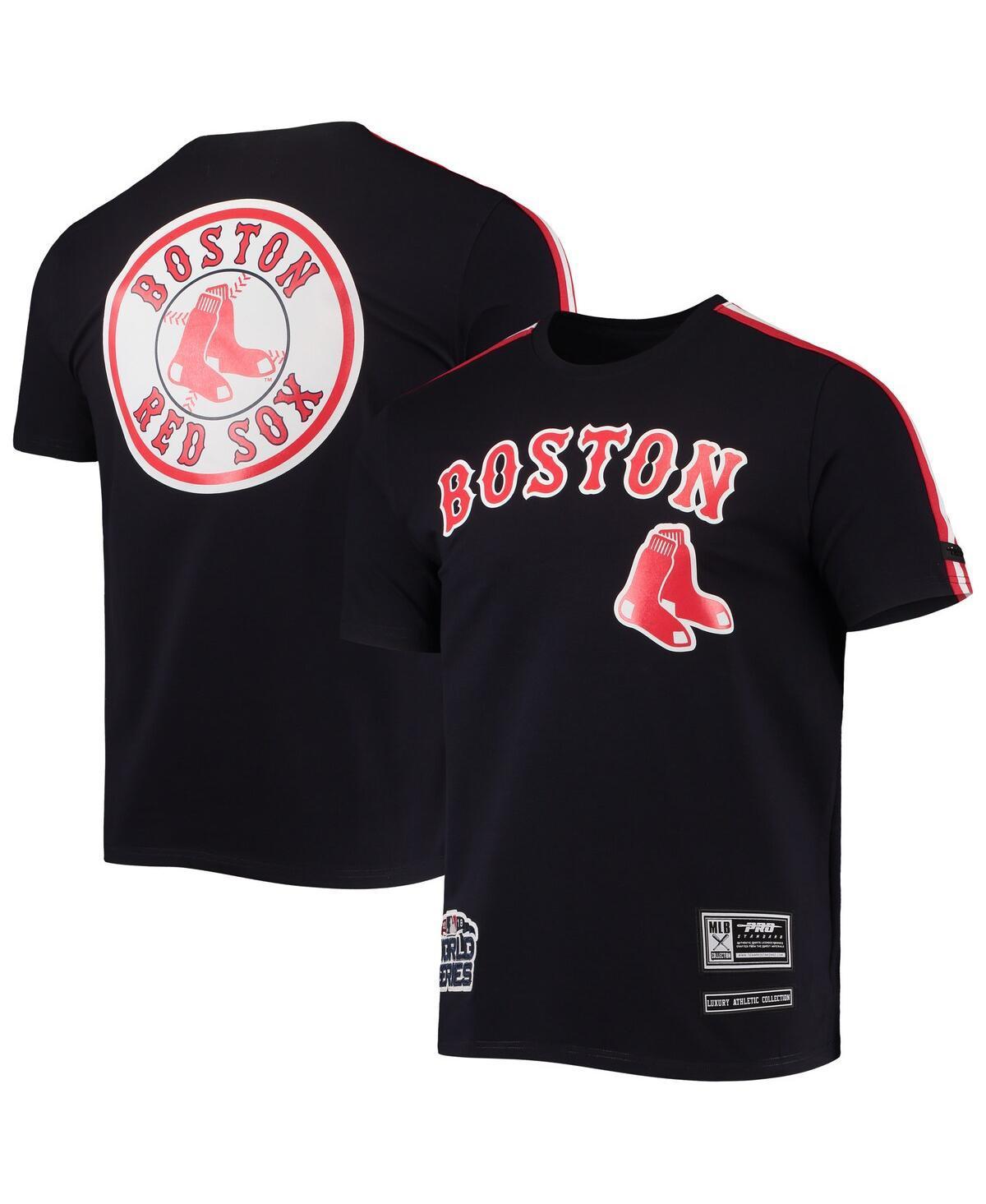 Mens Pro Standard Navy Boston Red Sox Taping T-shirt - Navy Product Image