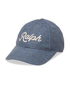 Mens Logo-Embroidered Wool Baseball Cap Product Image