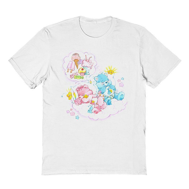 Mens Care Bear T-Shirt White Product Image