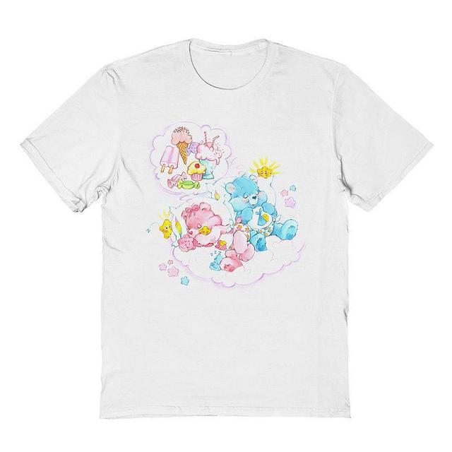 Mens Care Bear T-Shirt White Product Image