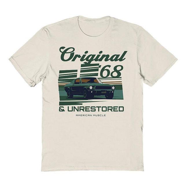 Mens Original & Unrestored American Muscle Graphic Tee Product Image