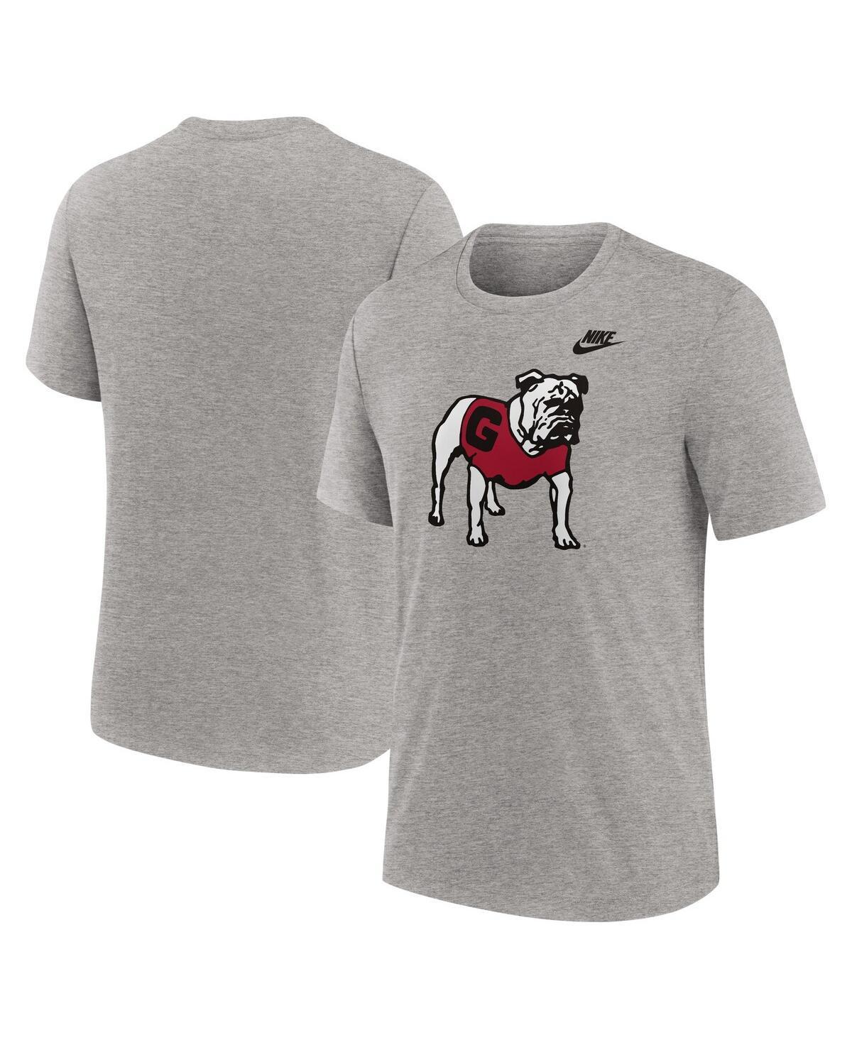 Nike Mens Georgia Bulldogs Blitz Evergreen Legacy Primary Tri-Blend T-Shirt Product Image