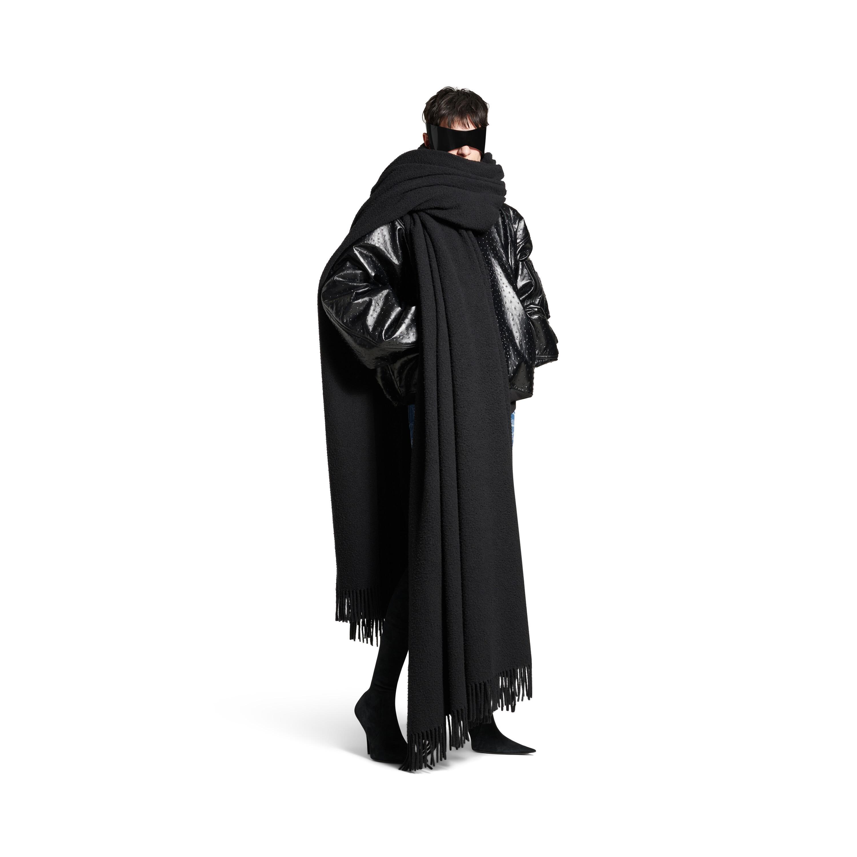 Women's Oversized Scarf  in Black product image