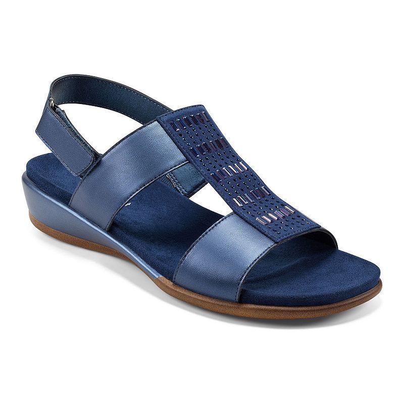 Easy Spirit Hazel Womens Slingback Sandals Blue Product Image