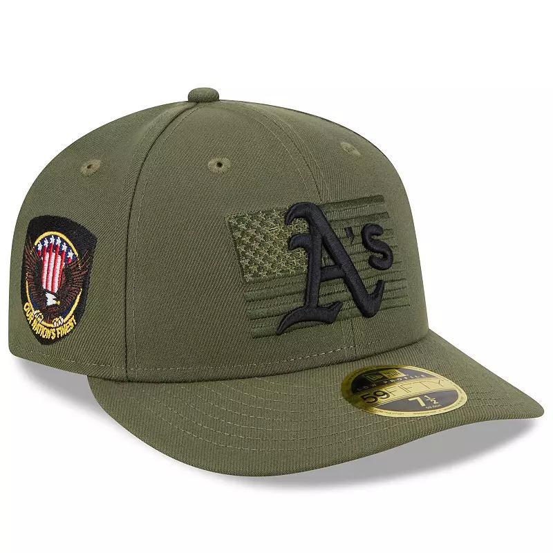 Mens New Era Oakland Athletics 2023 Armed Forces Day Low Profile 59FIFTY Fitted Hat Product Image