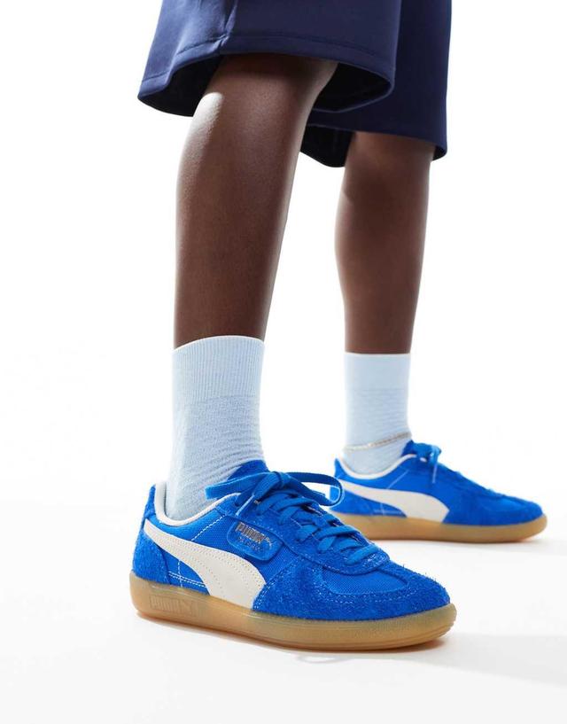 PUMA Palermo Vintage sneakers in blue Product Image