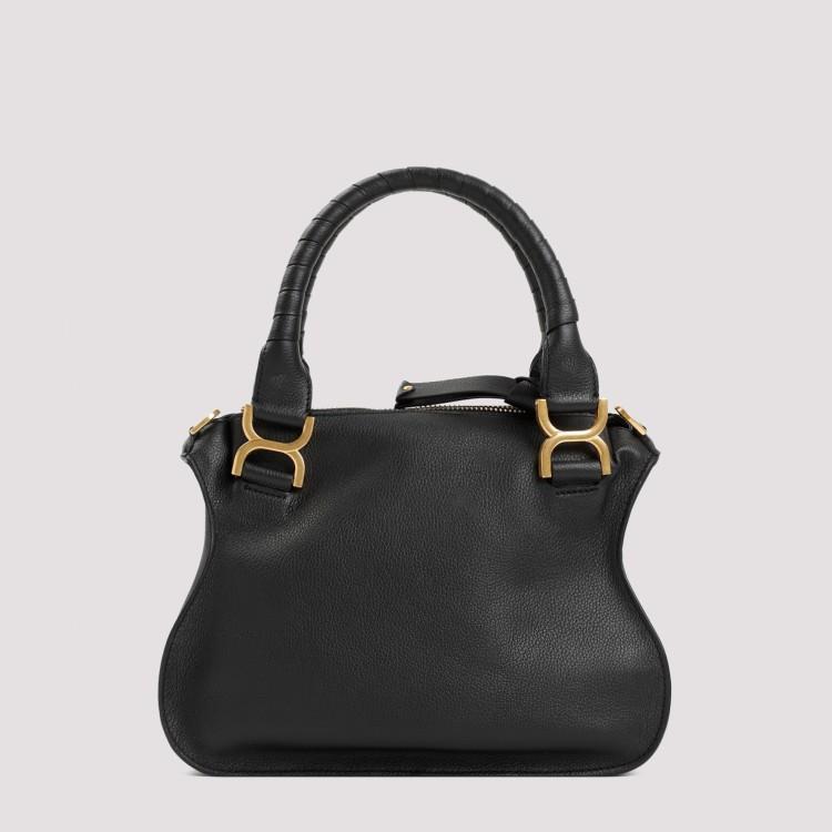 Small Marcie Tote Bag In Black Product Image