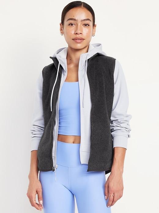 Micro Fleece Zip Vest Product Image