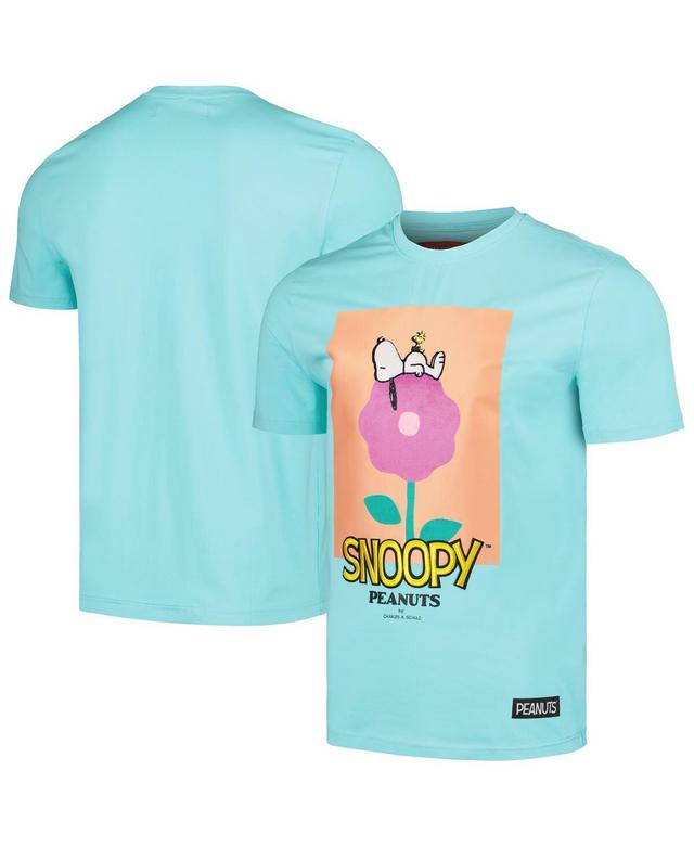 Freeze Max Mens Mint Peanuts Snoopy T-Shirt Product Image