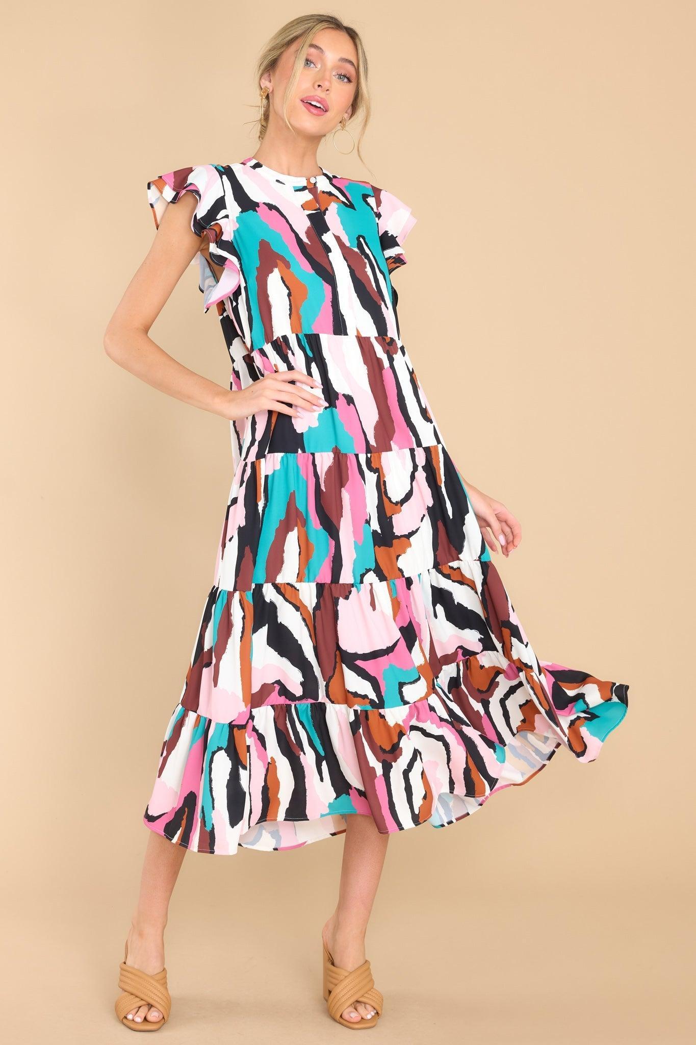 Napa In Motion Dress Print Product Image