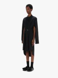 TUXEDO SHIRT DRESS in black | JW Anderson US  Product Image