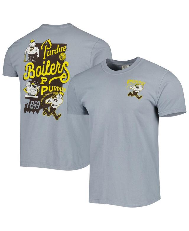 Mens Graphite Purdue Boilermakers Vault State Comfort T-Shirt Product Image