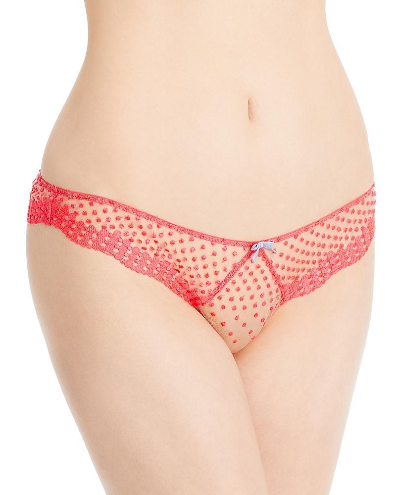 Fleur du Mal Dotty Thong Product Image