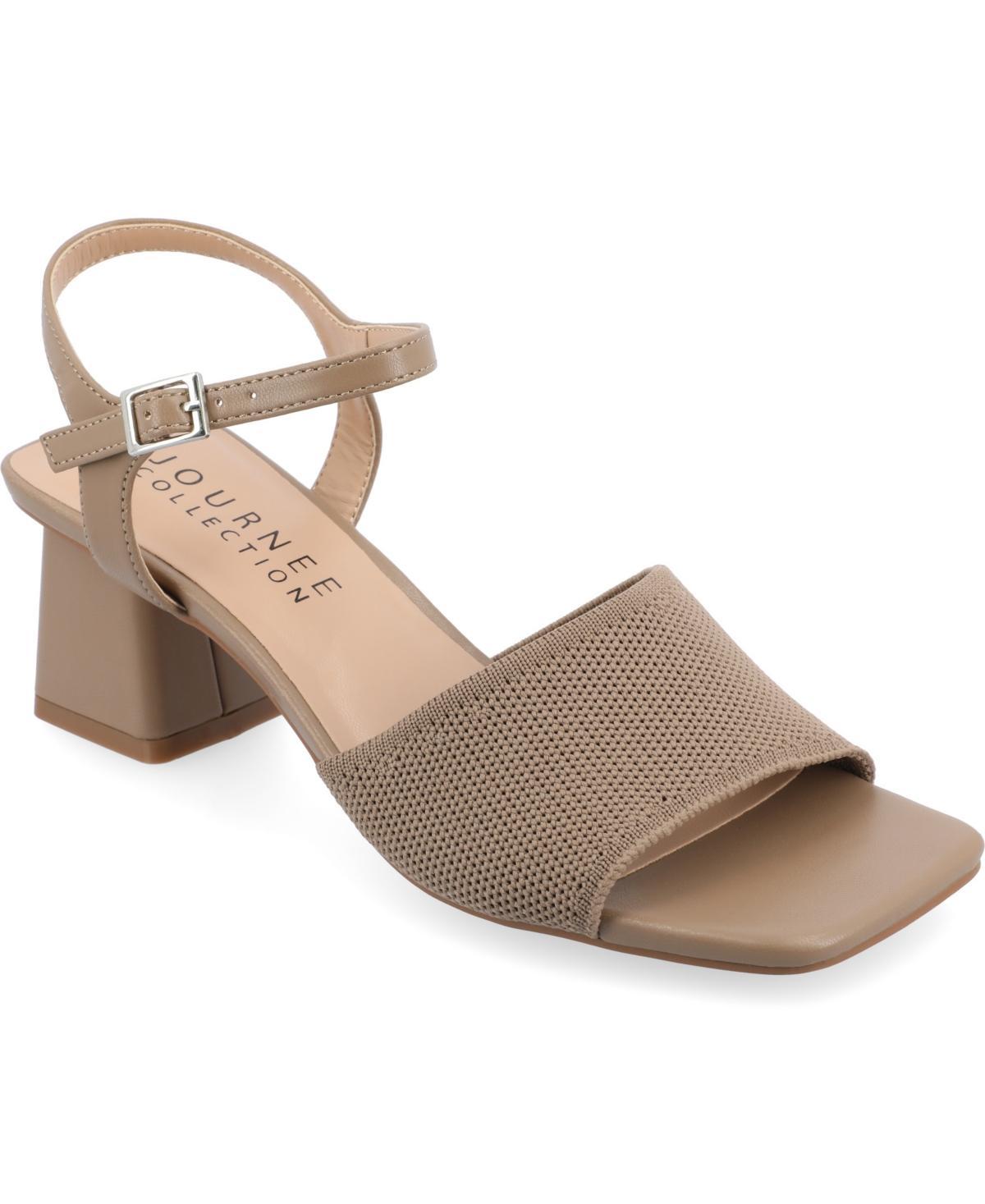 Journee Collection Womens Evylinn Block Heel Sandals Product Image