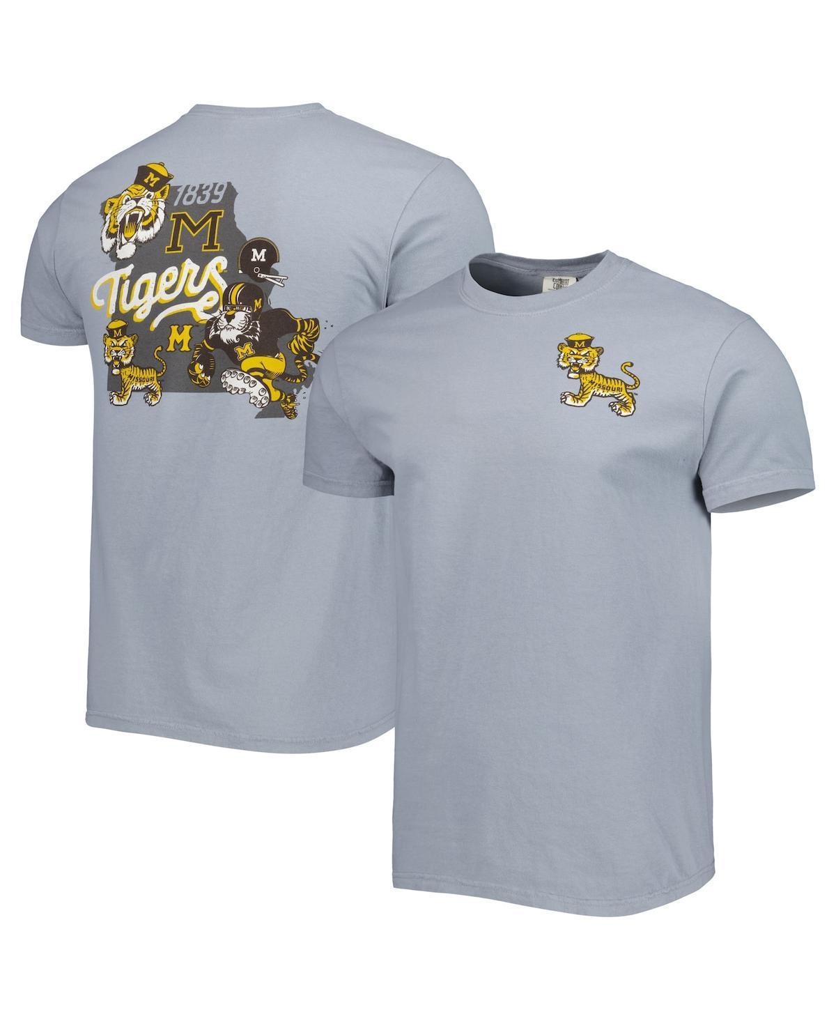 Mens Graphite Missouri Tigers Vault State Comfort T-Shirt Product Image