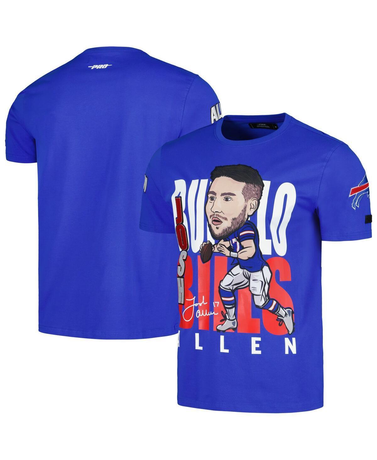 Mens Pro Standard Josh Allen Royal Buffalo Bills Avatar Remix Player Graphic T-shirt Product Image