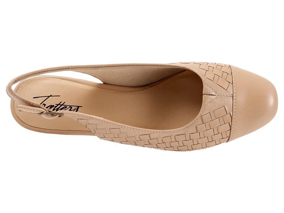 Trotters Dea Woven (Nude) Women's Shoes Product Image