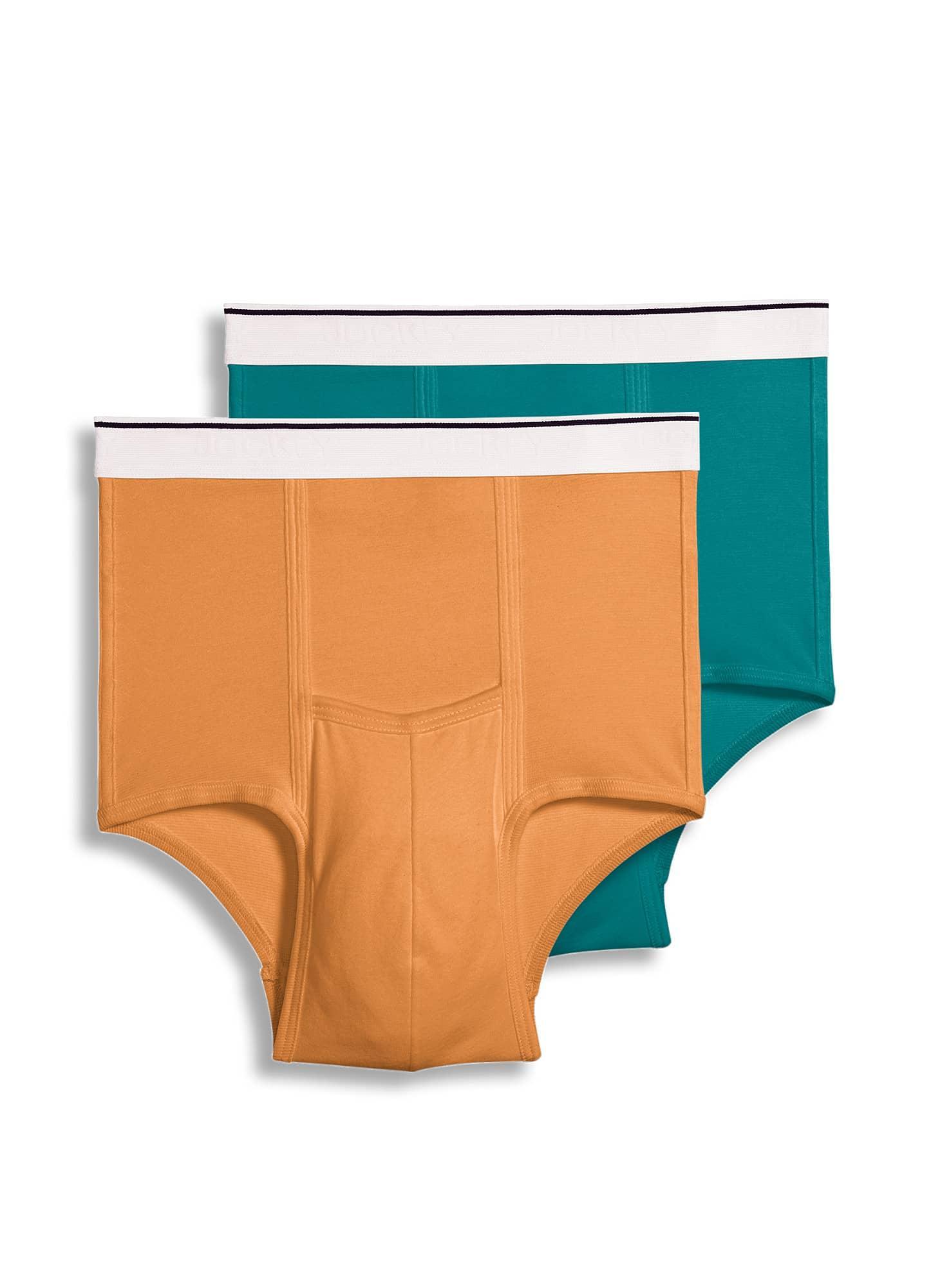 Men's Underwear Big Man Pouch Brief - 2 Pack, Beach Bonfire/Bayou Product Image