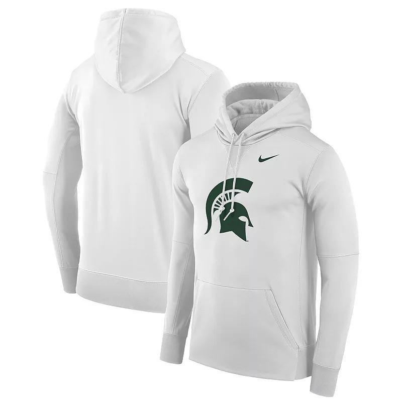 Mens Nike Michigan State Spartans Performance Pullover Hoodie Product Image