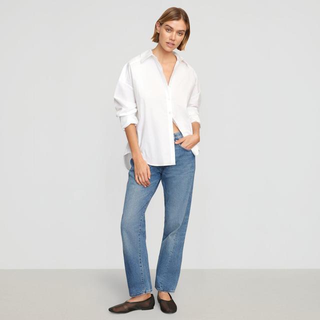 Cleo Oversized Split-Back Shirt Product Image