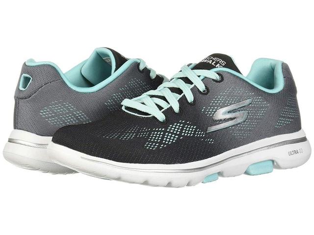 SKECHERS Performance Go Walk 5 - Alive Aqua) Women's Shoes Product Image