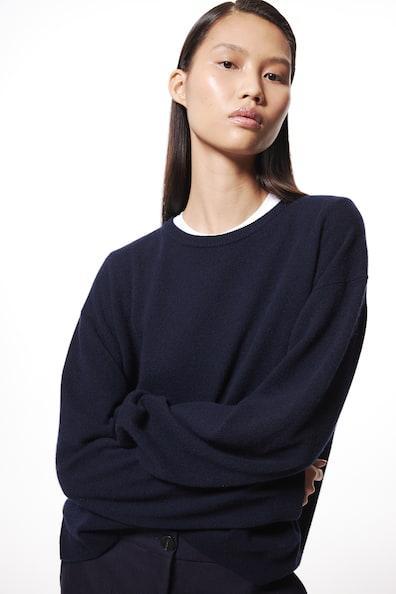 Fine-knit Cashmere Sweater Product Image