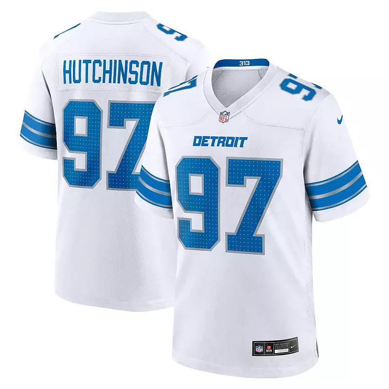 Aidan Hutchinson Detroit Lions Nike Men's NFL Game Football Jersey Product Image