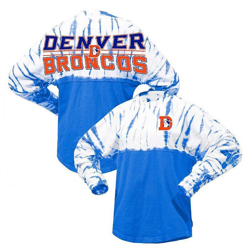 Womens Fanatics Branded Royal Denver Broncos Vintage Bamboo Spirit Jersey Long Sleeve T-Shirt Product Image