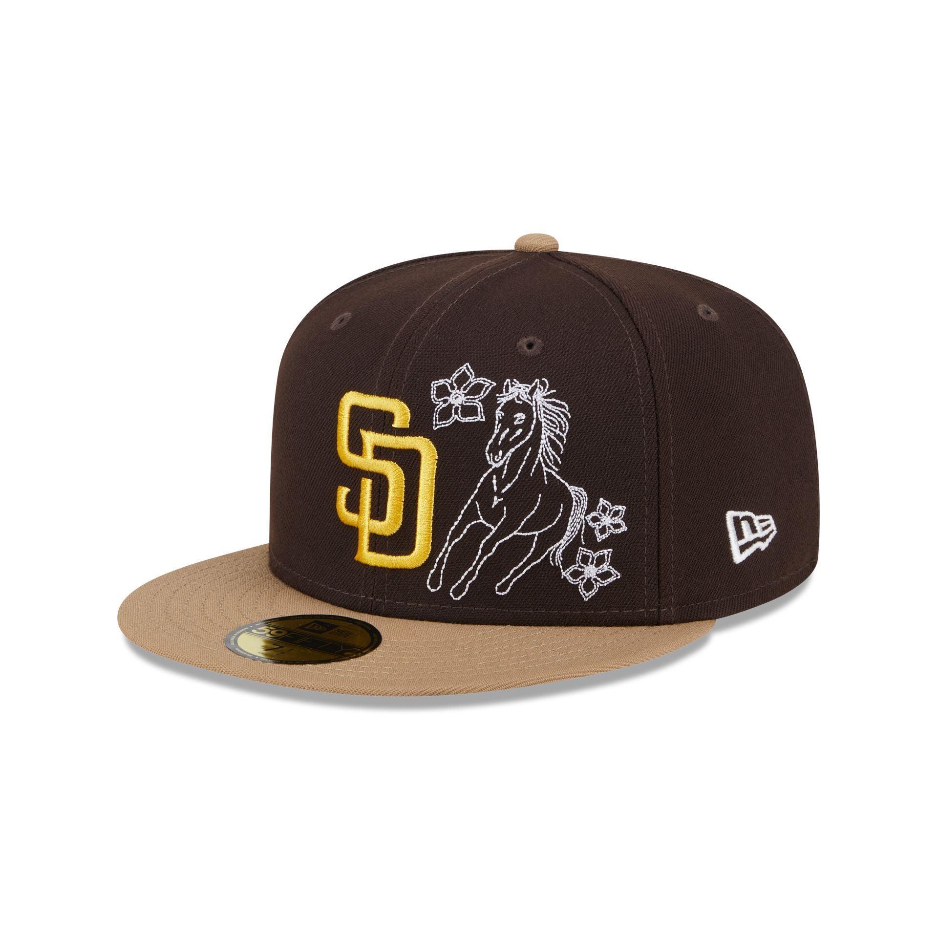 San Diego Padres Western Khaki 59FIFTY Fitted Hat Male Product Image