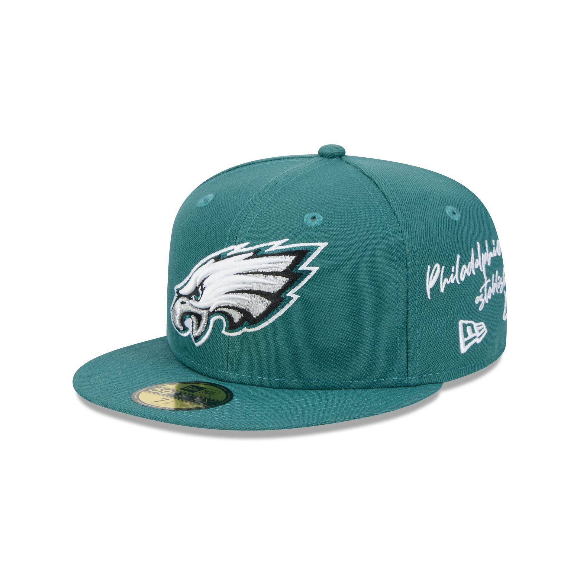 Philadelphia Eagles Team Verbiage 59FIFTY Fitted Hat Male Product Image