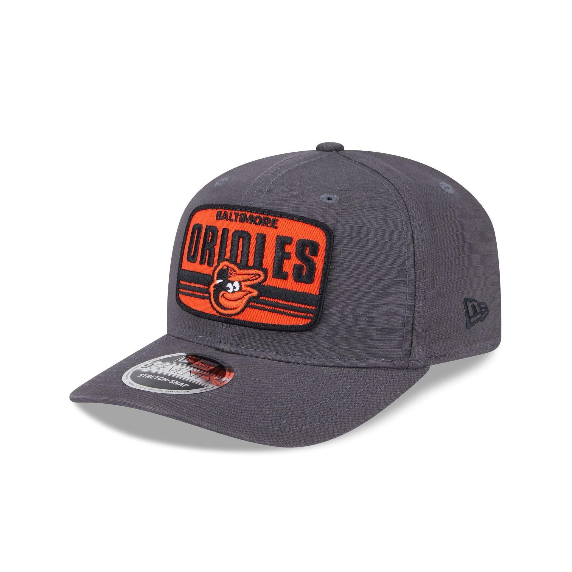 Baltimore Orioles Team Elevated 9SEVENTY Stretch-Snap Hat Male Product Image