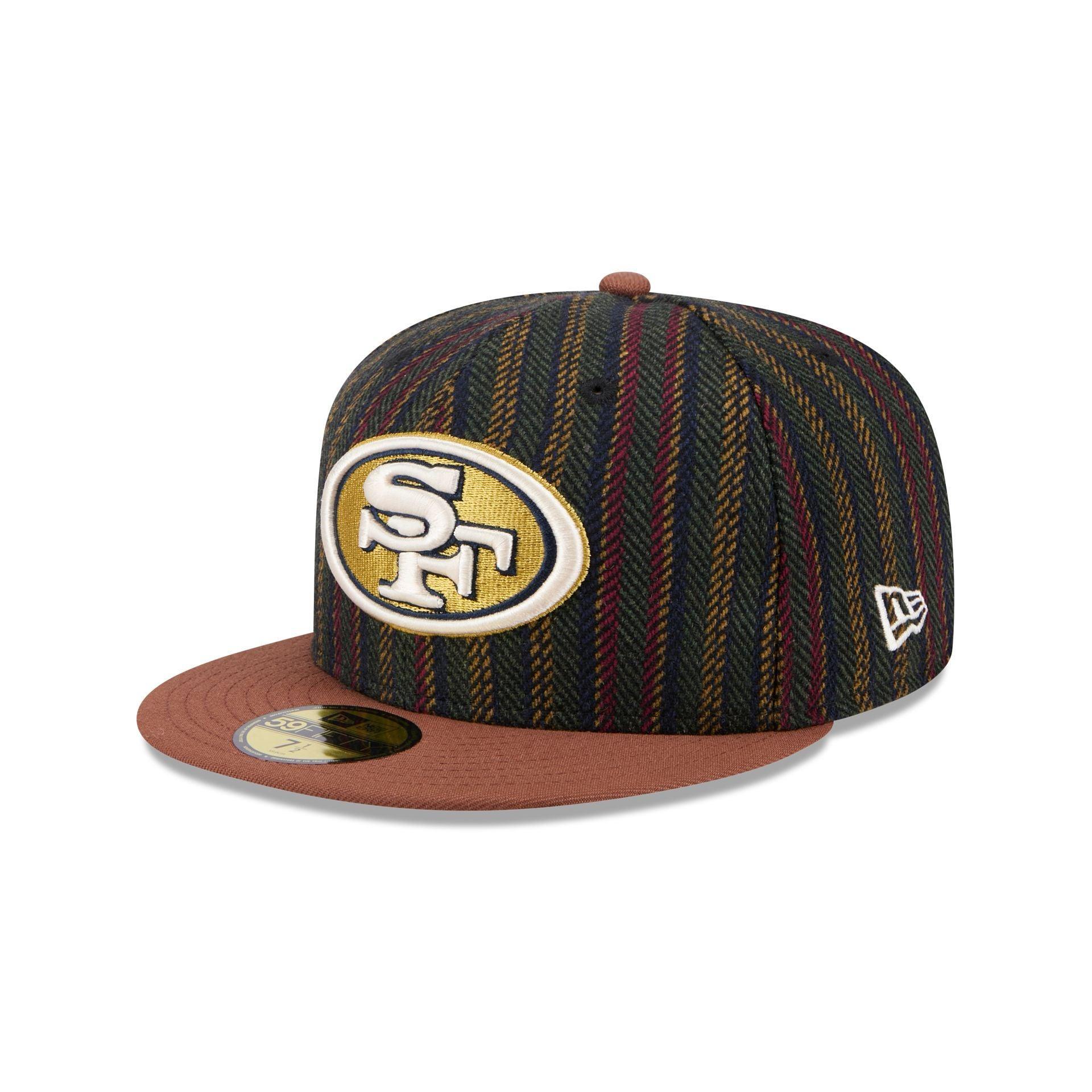 San Francisco 49ers Vintage Herringbone 59FIFTY Fitted Hat Male Product Image