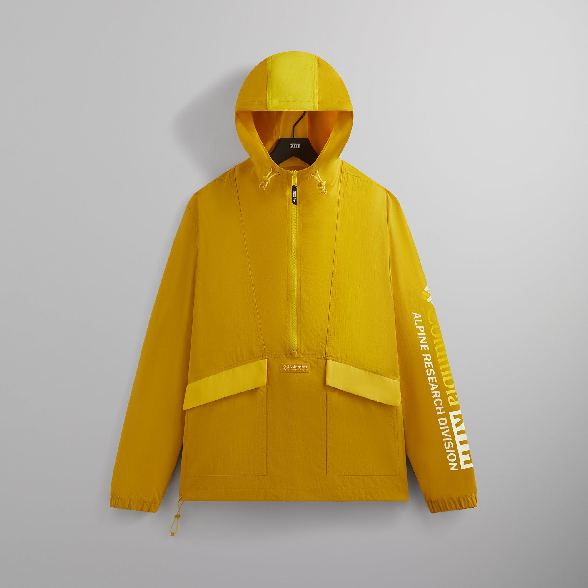 Kith for Columbia Wind Anorak - Gold Leaf Male Product Image