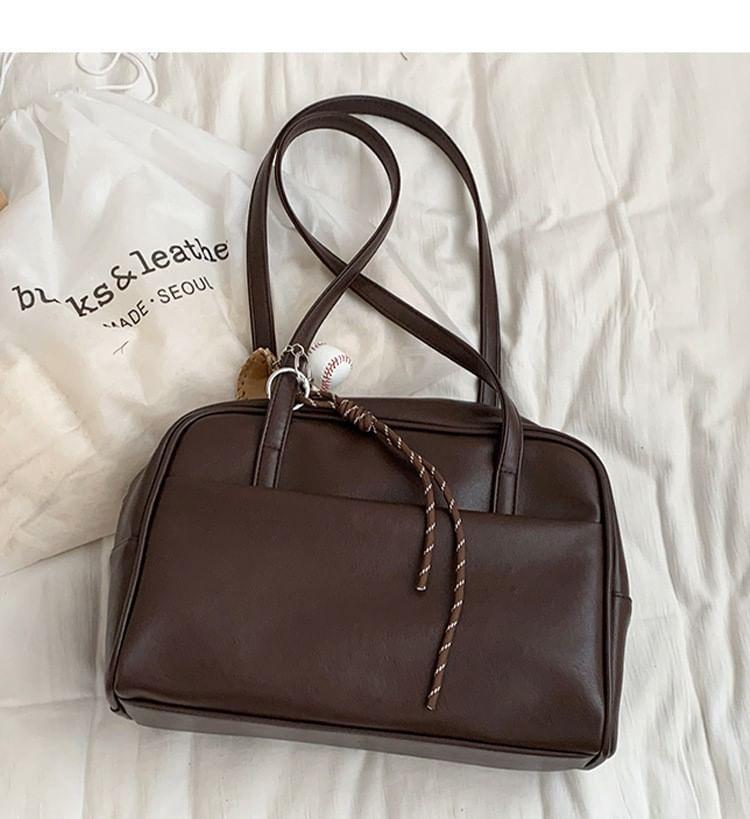 Faux Leather Shoulder Bag product image