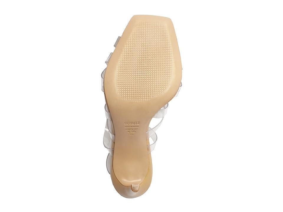 Georgia Sandal - 6 Light Beige Vinyl Product Image